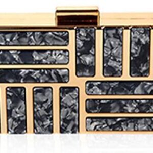 Women’s Rectangle Shaped Clutch – Designer Evening Bag, Bridal Purse & Party Handbag